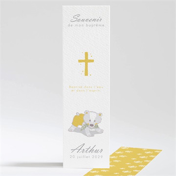 Signet baptême annonce en rondeur !