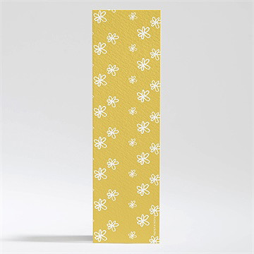 Signet baptême annonce en rondeur ! - Dos du signet