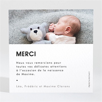 Remerciement naissance éclats de vie