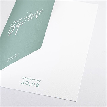 Livret de messe baptême jeu de mots - Détail du livret