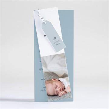 Faire-part de baptême paix et joie !