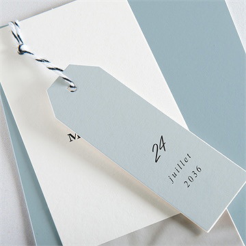 Faire-part de baptême paix et joie ! - Détail du faire-part