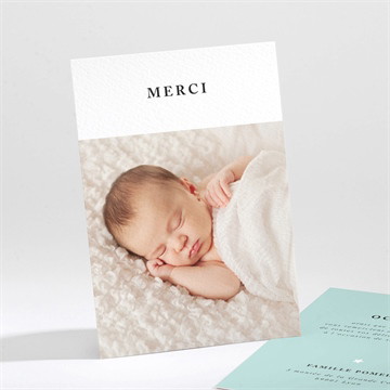 Remerciement naissance douce superposition