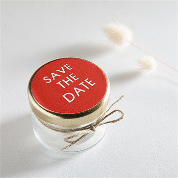 Sticker mariage empreinte graphique - Mise en situation