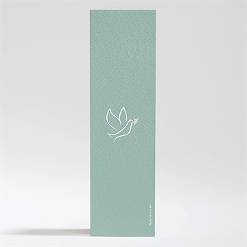 Signet baptême sceau chic - Dos du signet