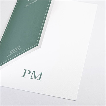 Livret de messe mariage se serrer fort - Détail du livret