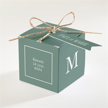 Boîte de dragées mariage se serrer fort