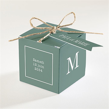 Boîte de dragées mariage se serrer fort