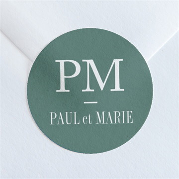 Sticker mariage se serrer fort