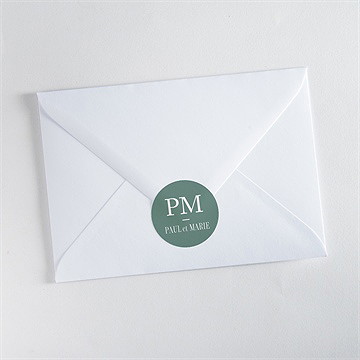 Sticker mariage se serrer fort - Mise en situation