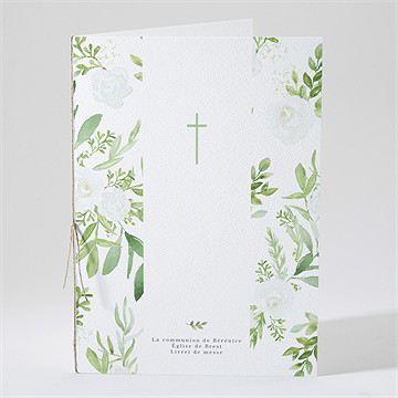 Livret de messe communion ornements