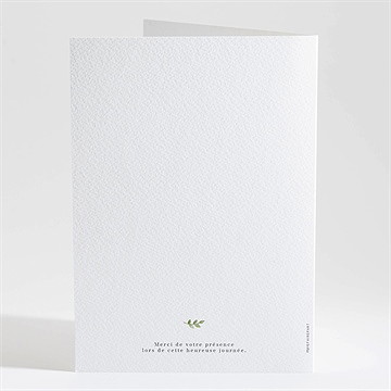 Livret de messe communion ornements - Dos du livret