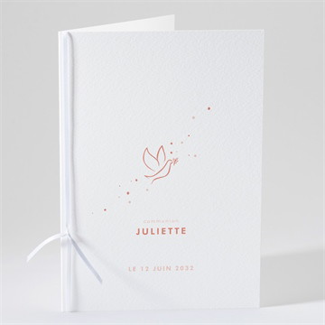 Livret de messe communion colombe dorée