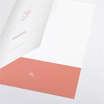 Livret de messe communion colombe dorée - Détail du livret