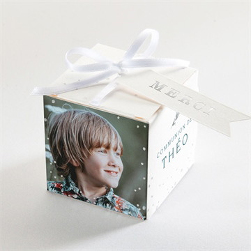 Boîte de dragées communion ma couronne