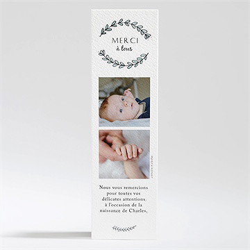 Remerciement naissance notre petite merveille