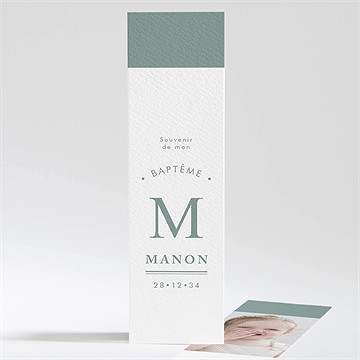 Signet baptême annonce en or