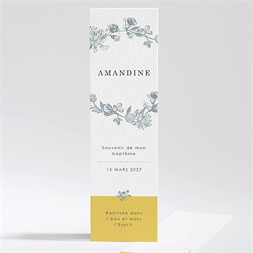 Signet baptême joli portrait