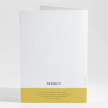 Livret de messe baptême joli portrait - Dos du livret