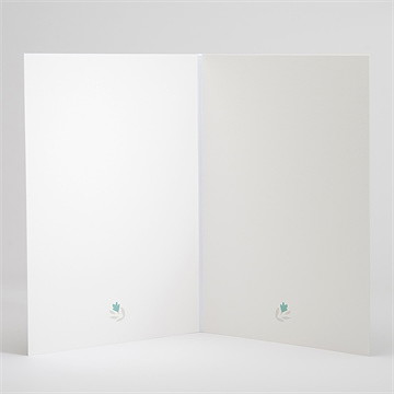 Livret de messe baptême colombe en folie - Intérieur du livret