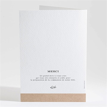 Livret de messe communion l'évidence - Dos du livret