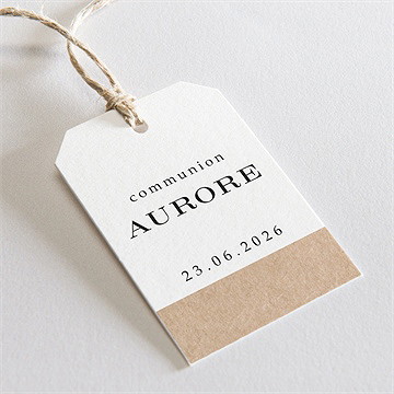 Etiquette communion l'évidence