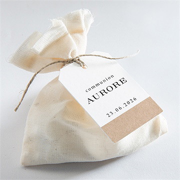 Etiquette communion l'évidence - Mise en situation