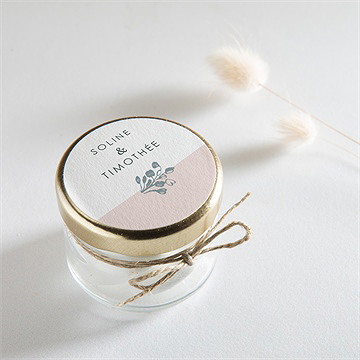 Sticker mariage guirlande de fleurs - Mise en situation