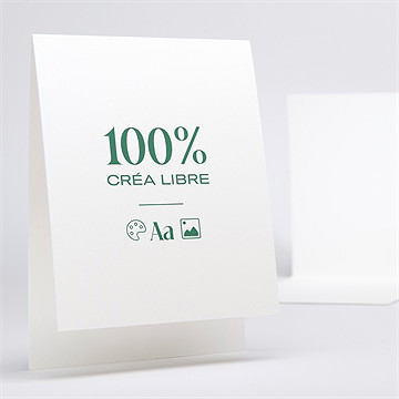 Invitation anniversaire vierge à 100%