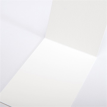 Invitation anniversaire vierge à 100% - Intérieur de l'invitation