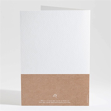 Livret de messe communion première communion - Dos du livret