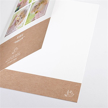 Livret de messe baptême pele mele photo original - Détail du livret