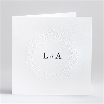 Faire-part mariage sublime