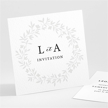 Carton d'invitation mariage sublime