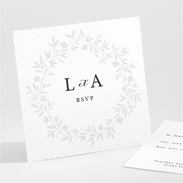 Carton réponse mariage sublime