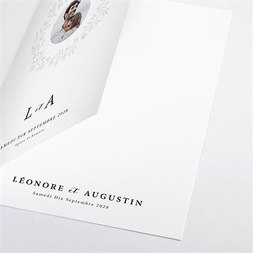 Livret de messe mariage sublime - Détail du livret