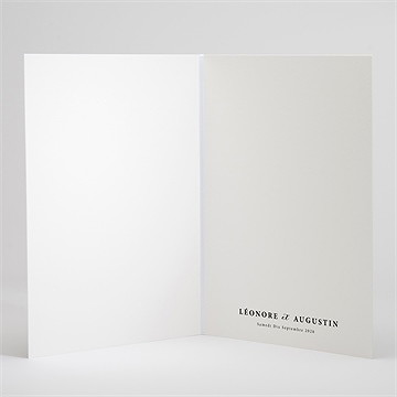 Livret de messe mariage sublime - Intérieur du livret