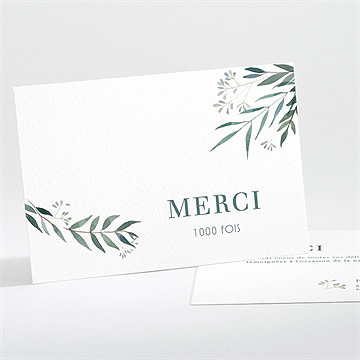 Remerciement naissance all in one végétation