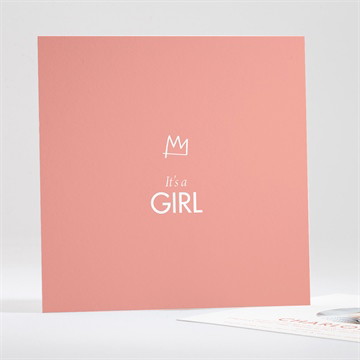 Faire-part naissance belle révélation