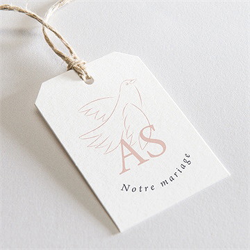 Etiquette mariage l'essentiel en initiales