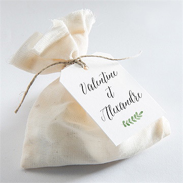 Etiquette mariage fraicheur d'été - Mise en situation