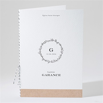 Livret de messe baptême essentiel sacré