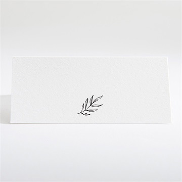 Marque-place baptême essentiel sacré - Dos du marque-place