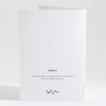 Livret de messe communion belle simplicité - Dos du livret