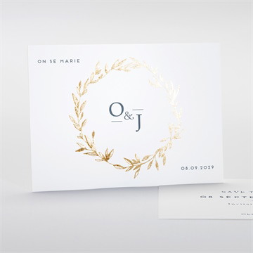 Save the Date mariage délicatesse