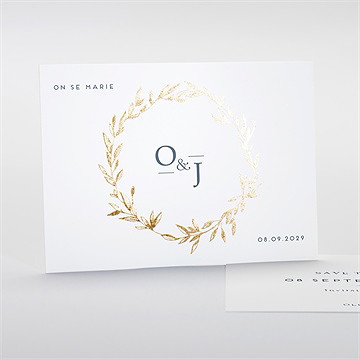 Save the Date mariage délicatesse