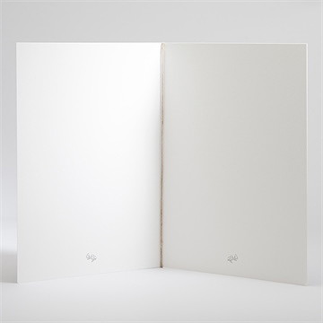 Livret de messe mariage gravure élégante - Intérieur du livret