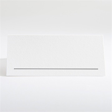 Marque-place mariage lettering - Dos du marque-place