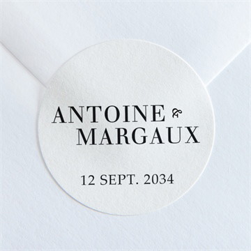 Sticker mariage lettering