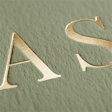 Faire-part mariage belle gravure - Détail du faire-part